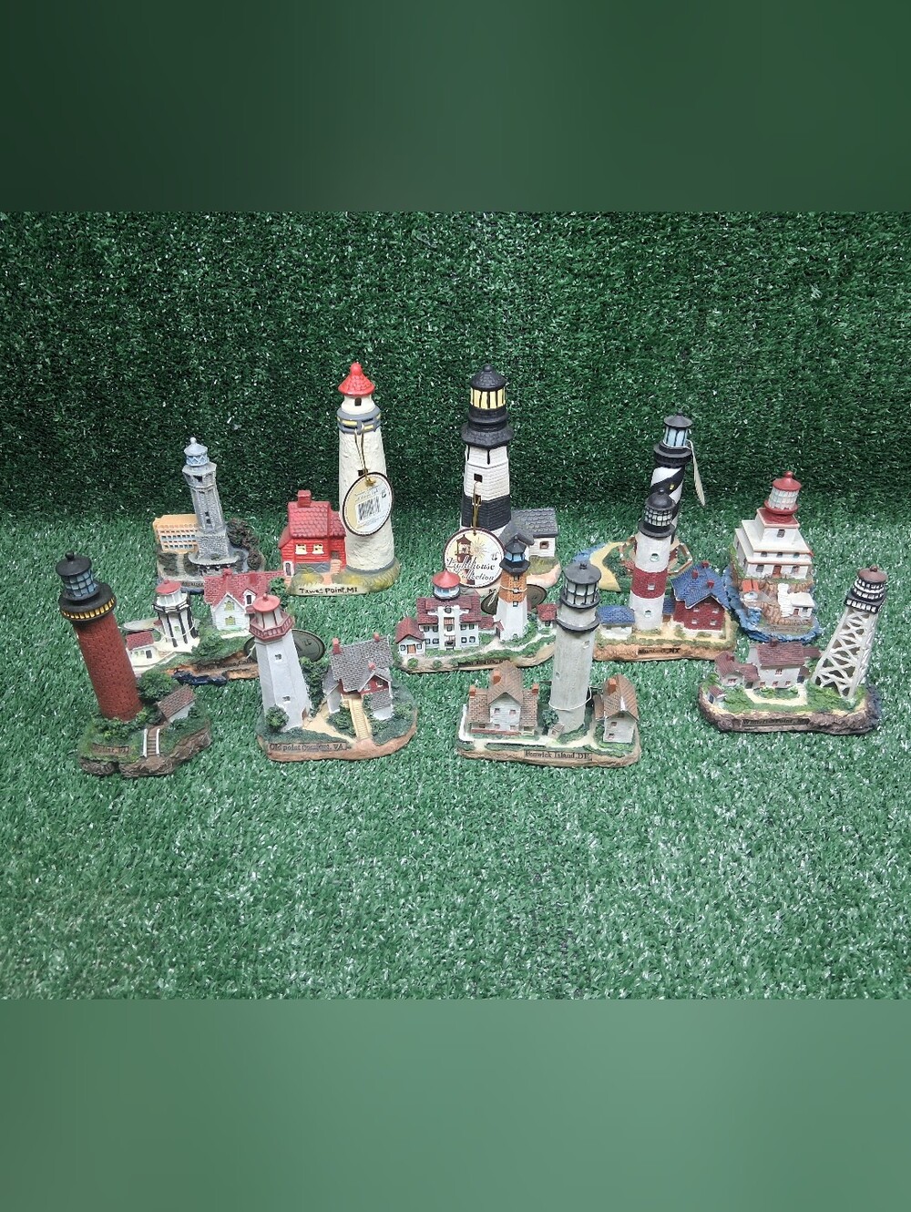 Lighthouse Collection Light House's a Set Of 12